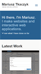 Mobile Screenshot of mtkaczyk.com